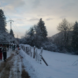 Stage ski de fond/raquettes - Prémanon(Jura) du 31 janvier au 1er février 2015